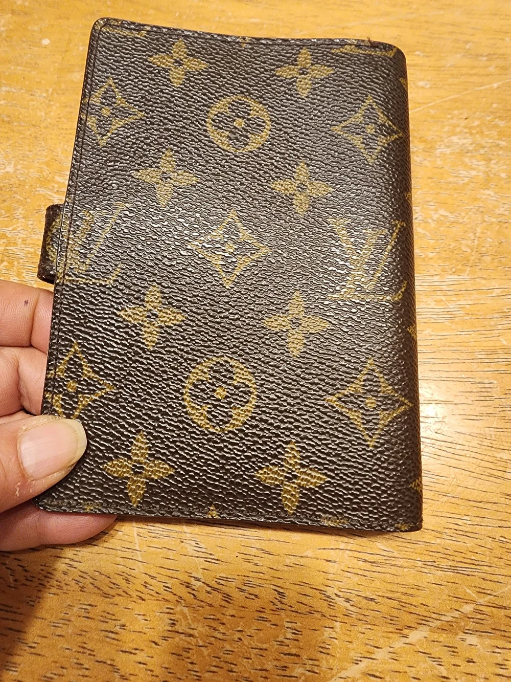 Louis Vuitton Monogram Organizer in Brown and Gold-tone PM SIZE